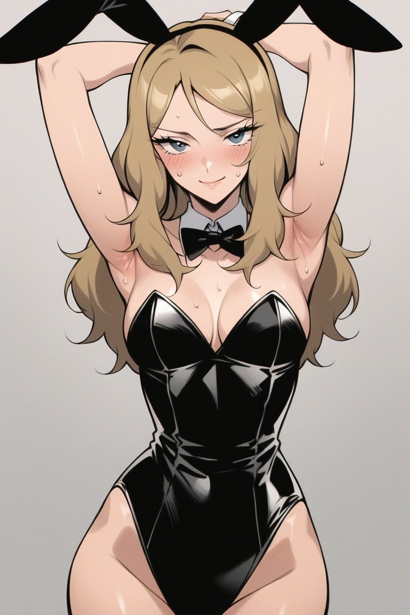 Waist Shot, Shy, Body In Frame Hentai AI Porn