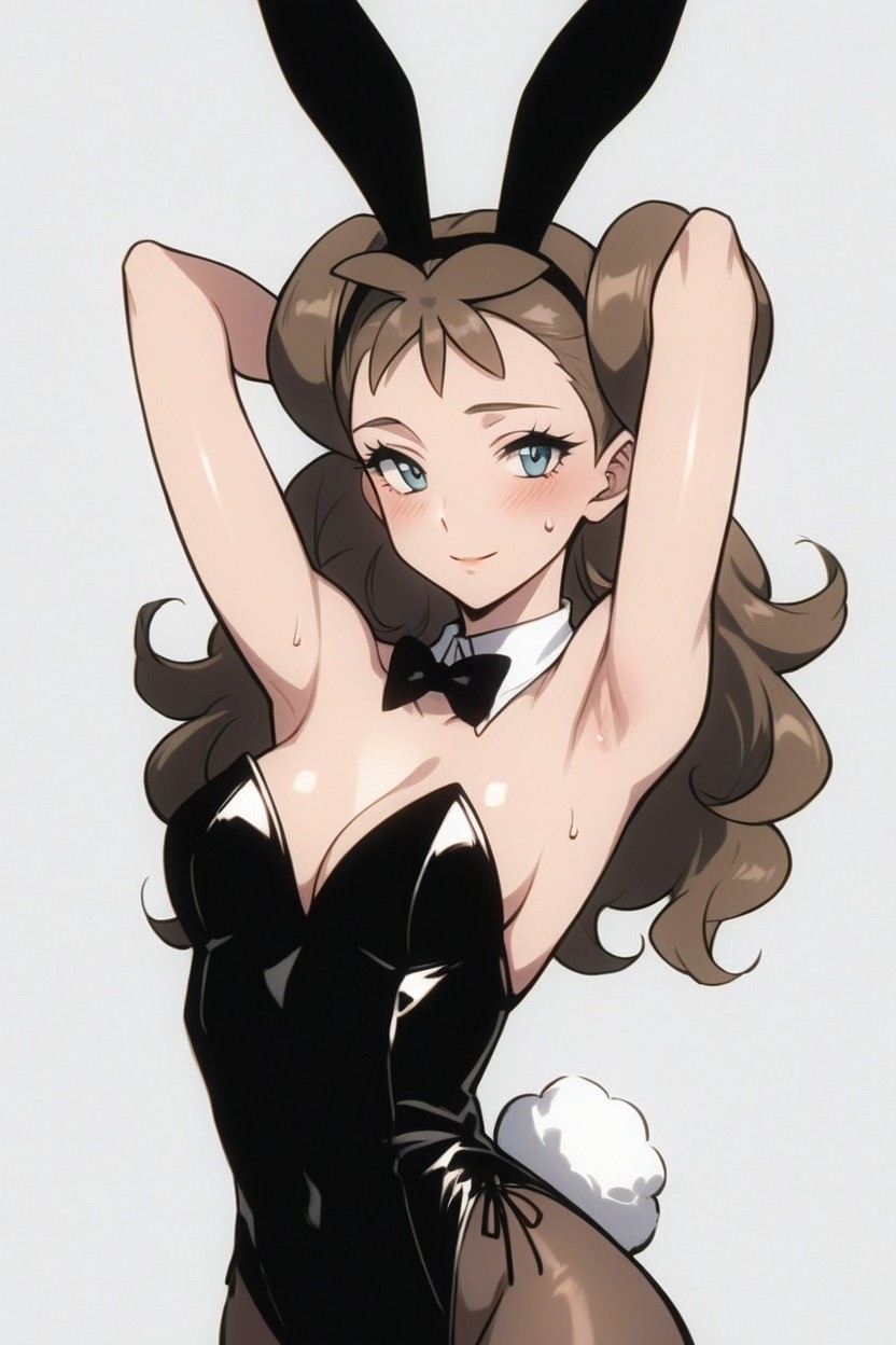 25+, Front View, Curly Hair Hentai AI Porn
