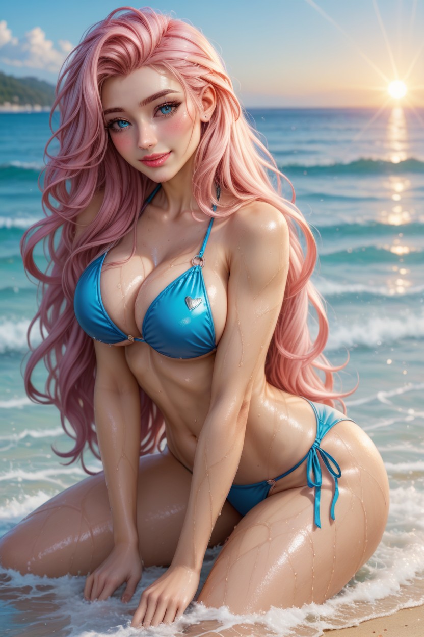 Model, Wide Hips, Skinny Hentai AI Porn