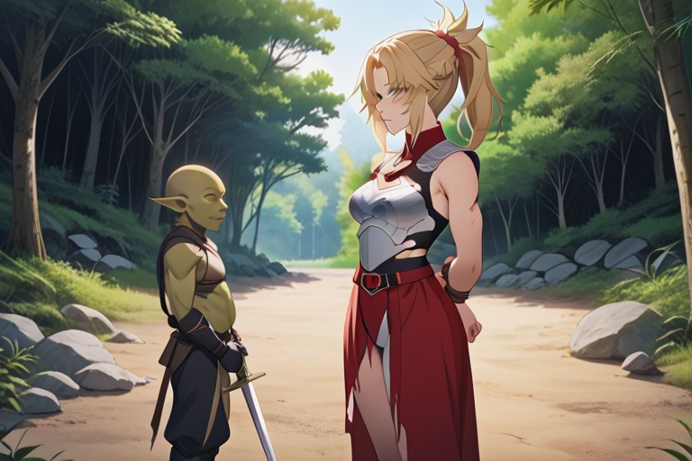 Front View, Taller Female, Small Breasts Hentai AI Porn