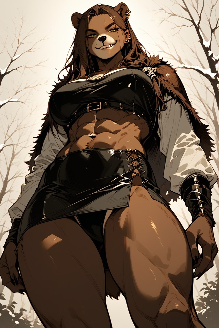 Viking, Solo, Fit Furry AI Porn