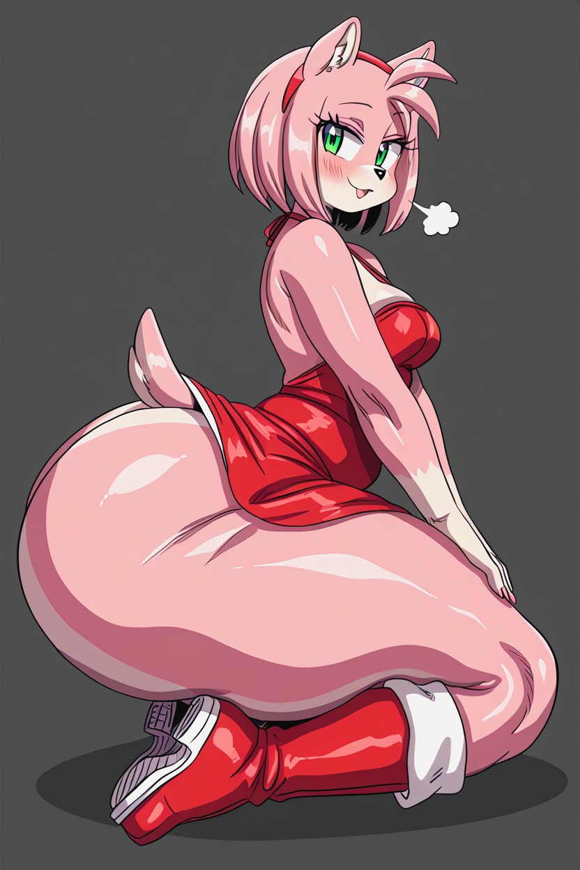 Skinny, Huge Ass, Giant Ass Furry AI Porn