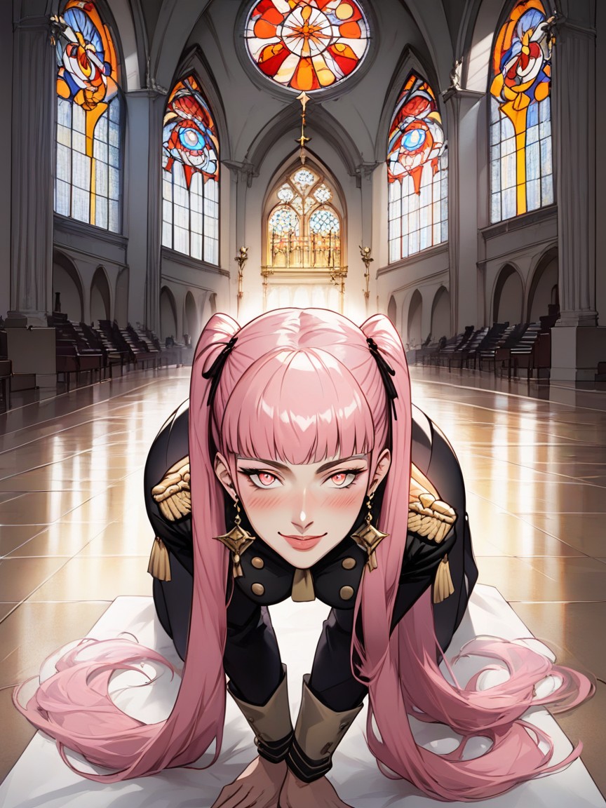 Rear View, Clear Face, High Resolution Hentai AI Porn