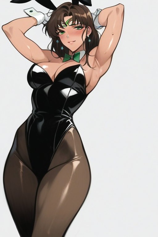 Brown Hair, Body In Frame, Cleavage Hentai AI Porn