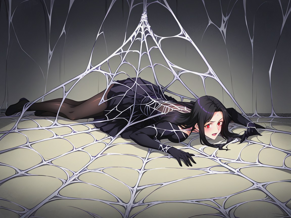 Dark, Random Webbing, Basement Hentai AI Porn