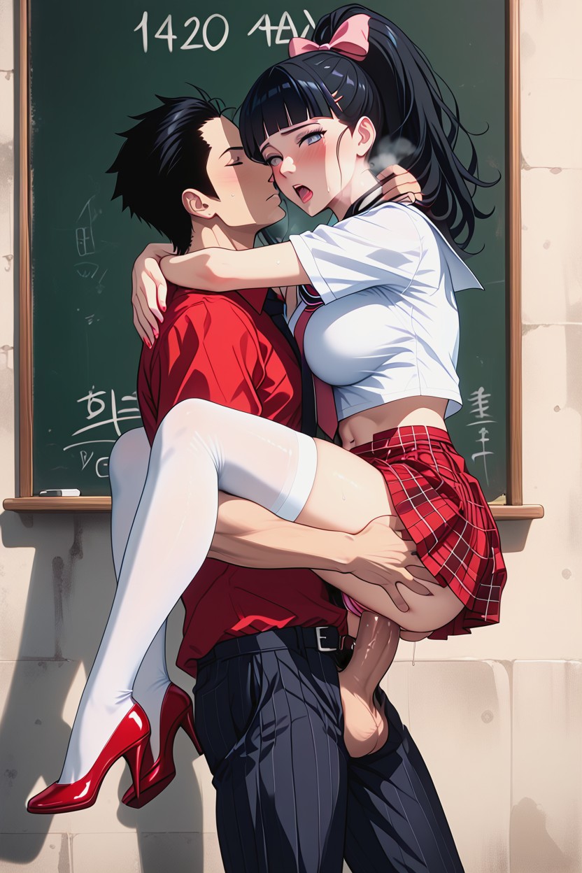 Vaginal Penetration, Deep Penetration, Classroom Hentai AI Porn