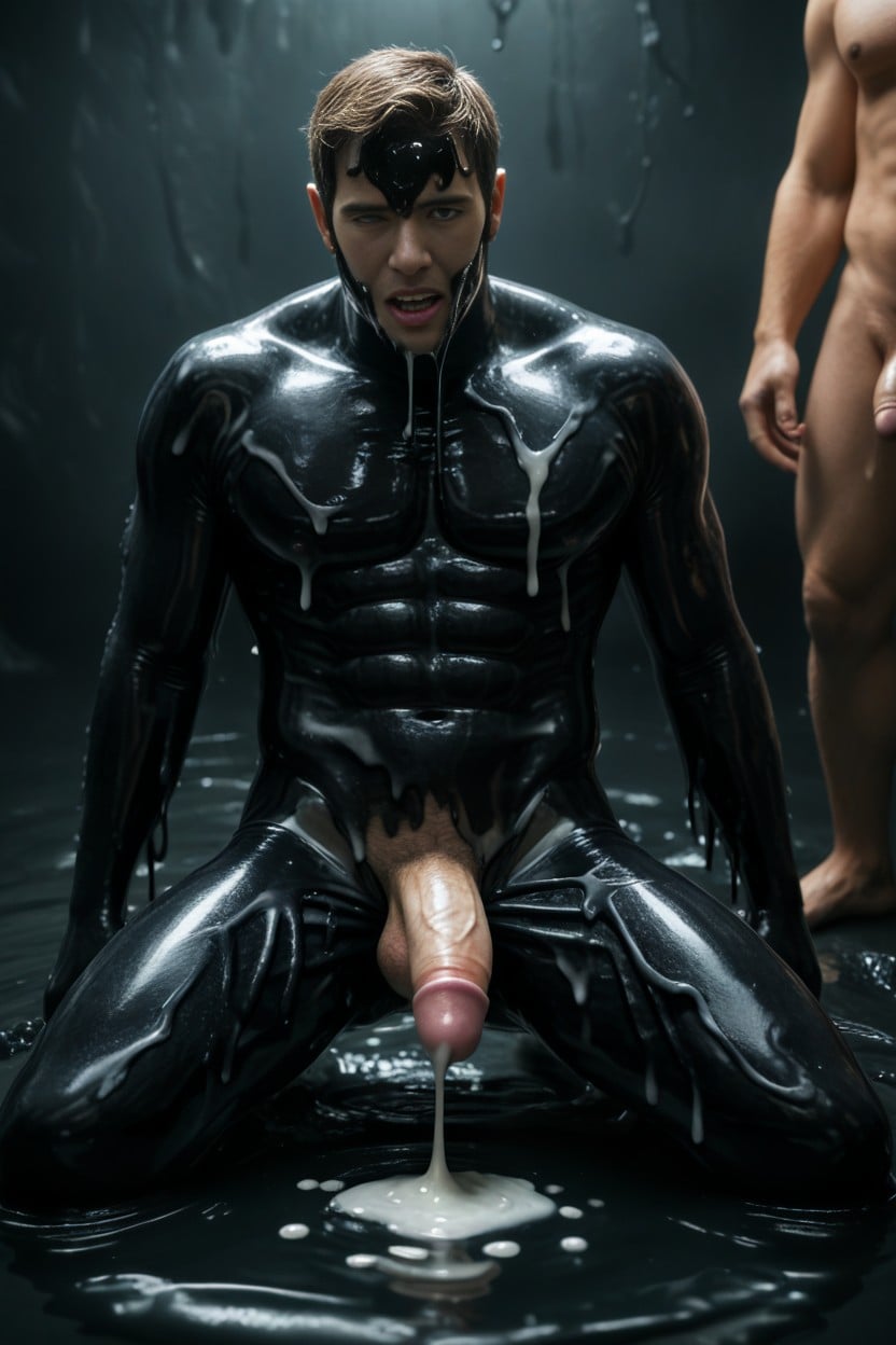Human To Goo Transformation, Creampie, Human Man Transformed Into Goo AI Gay Porn