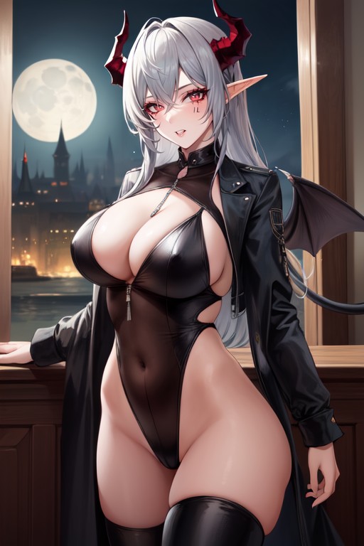 Small Breast, Sexy, Showing Nipples AI Porn