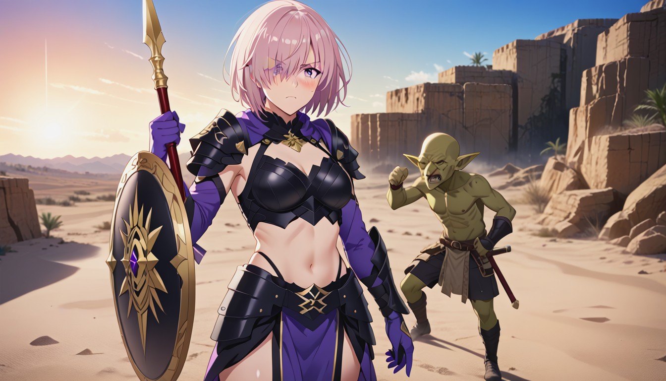 Black Armor, 25+, Female Hentai AI Porn