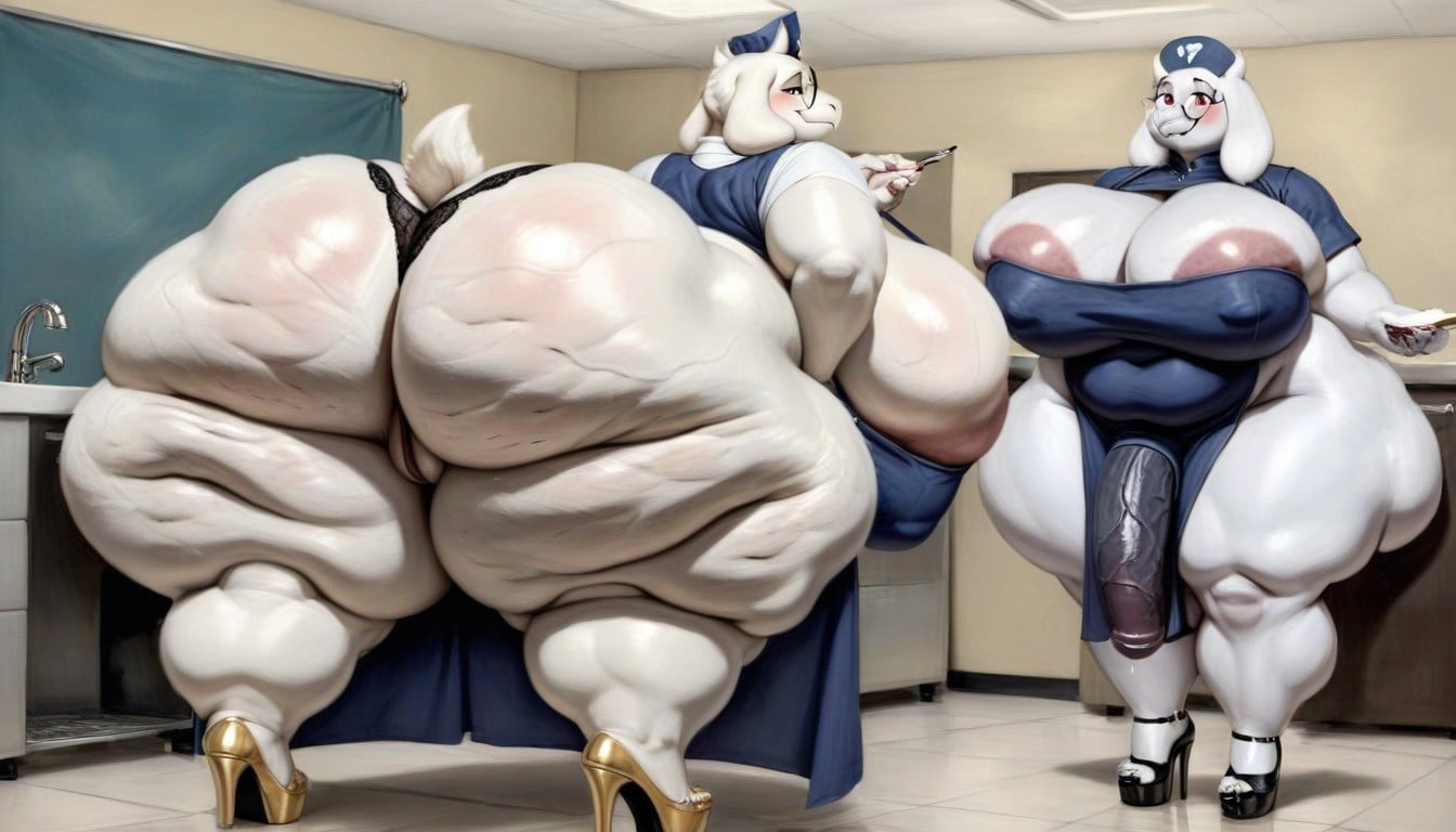Side Angle, Horsepenis, Huge Breasts Furry IA