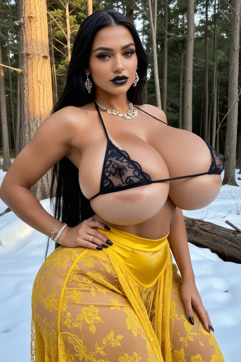 Cosplay, Extremely Huge Ass, Saggy Tits Indian AI Porn