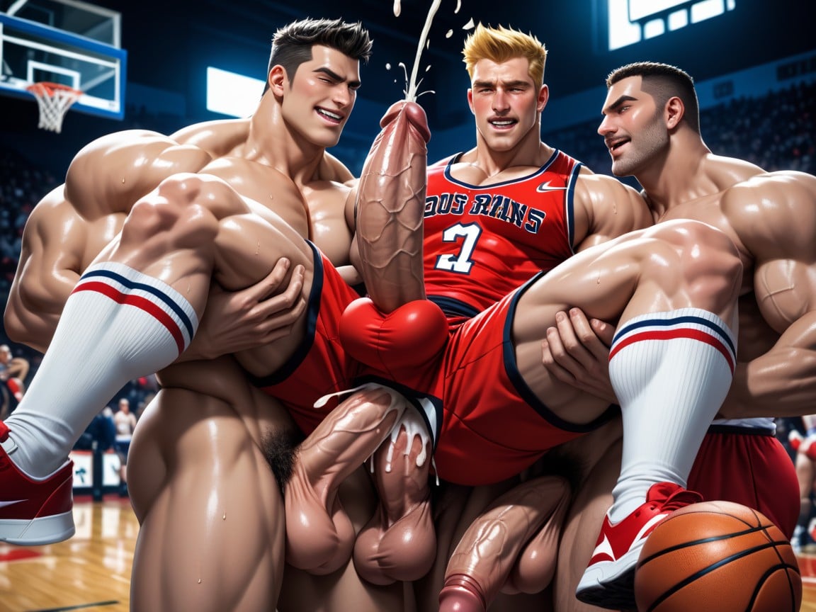 Orgasm, Hard Light, Form Fitting Clothes AI Gay Porn