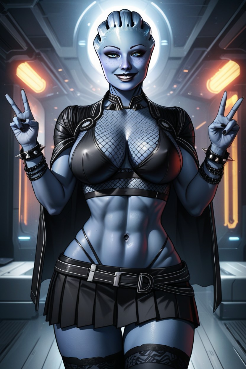 Standing, Fit Body, Smile AI Porn