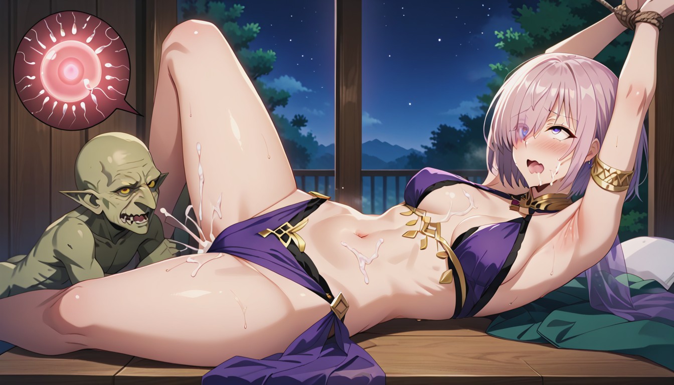 Full Body, Cum, Fucked By Male Goblin Hentai AI Porn