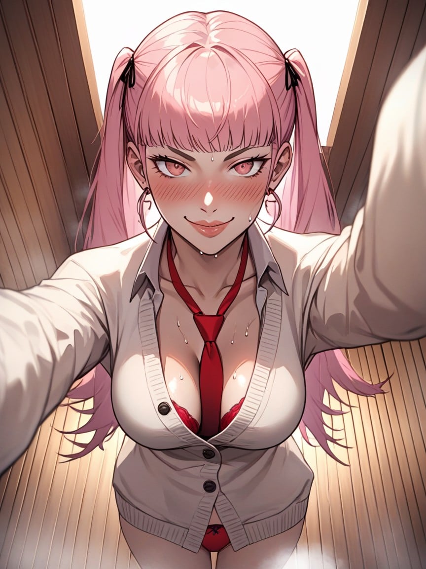 High Resolution, Smug Expression, Wide Angle Hentai AI Porn