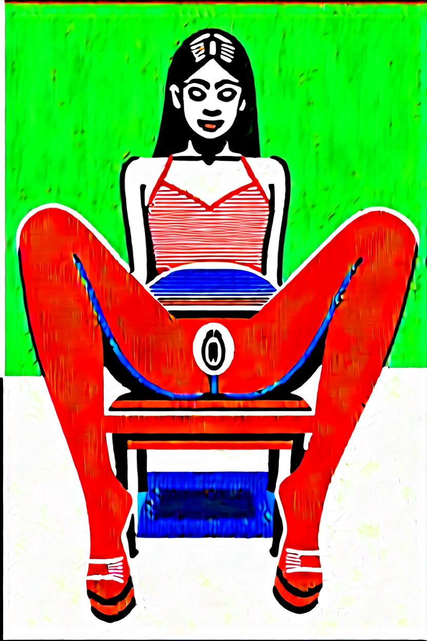 White Open Toe Platform Heels, Long Hairstyles, No Bra Porno IA Asiatique