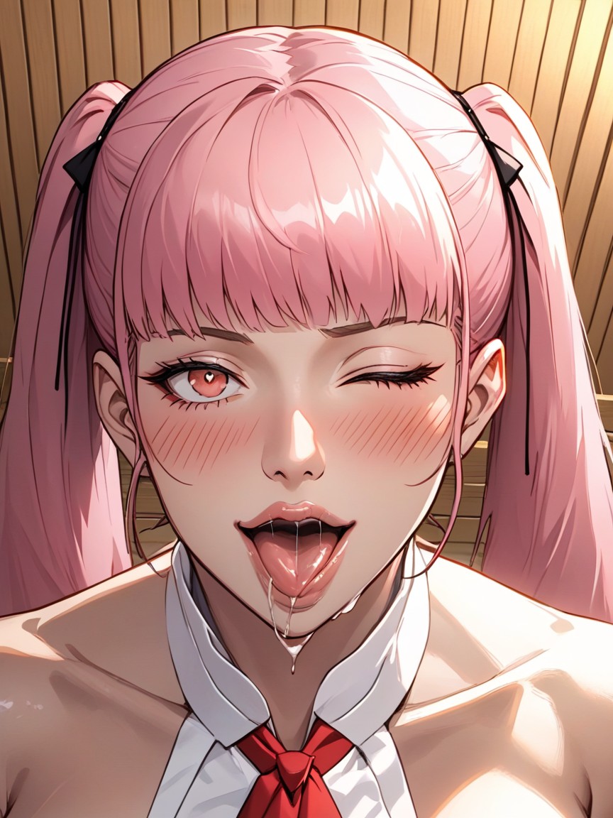 Natural Tones, Round Eyes, Face And Mouth In Image Hentai AI Porn