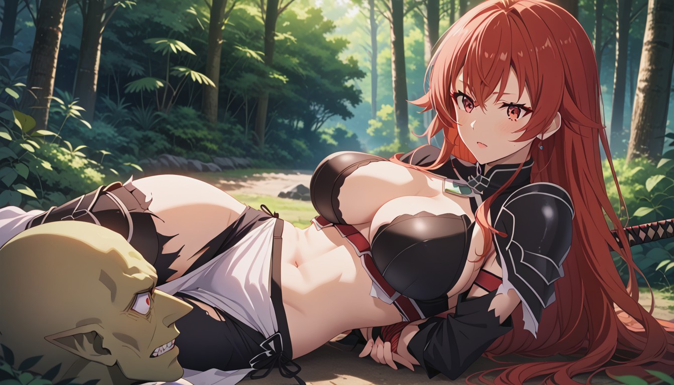 Front View, Detailed Face, Taller Female Hentai AI Porn