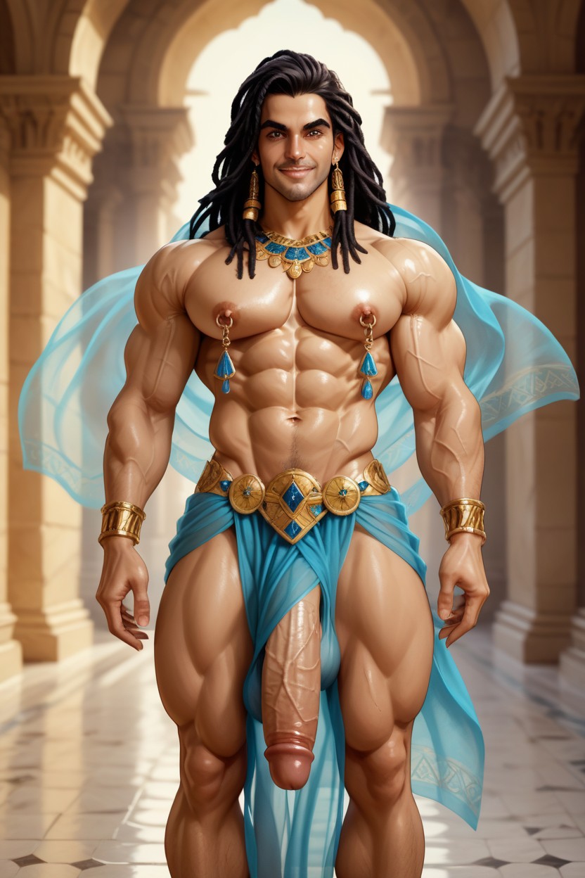 Full Body, Video Game Art, Fit AI Gay Porn
