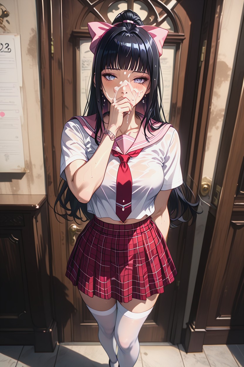 Small Ass, Rounded Breast, Ultra Detailed Hentai AI Porn