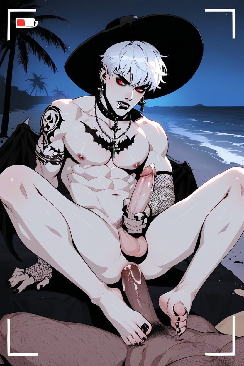 Vampire, Anal, In Water AI Gay Porn