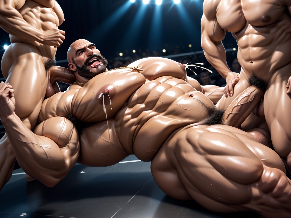 Creampie, Erect Penis, Massive Ass AI Gay Porn