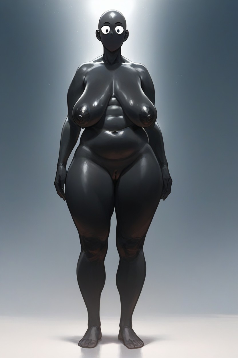 Pussy, Large Ass, Wide Eyes Hentai AI Porn