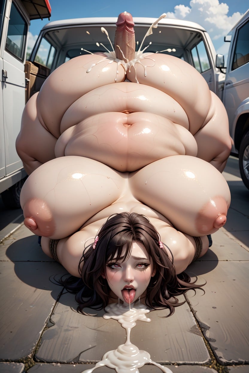 Large Breast, Obese, Ahegao Hentai AI Porn