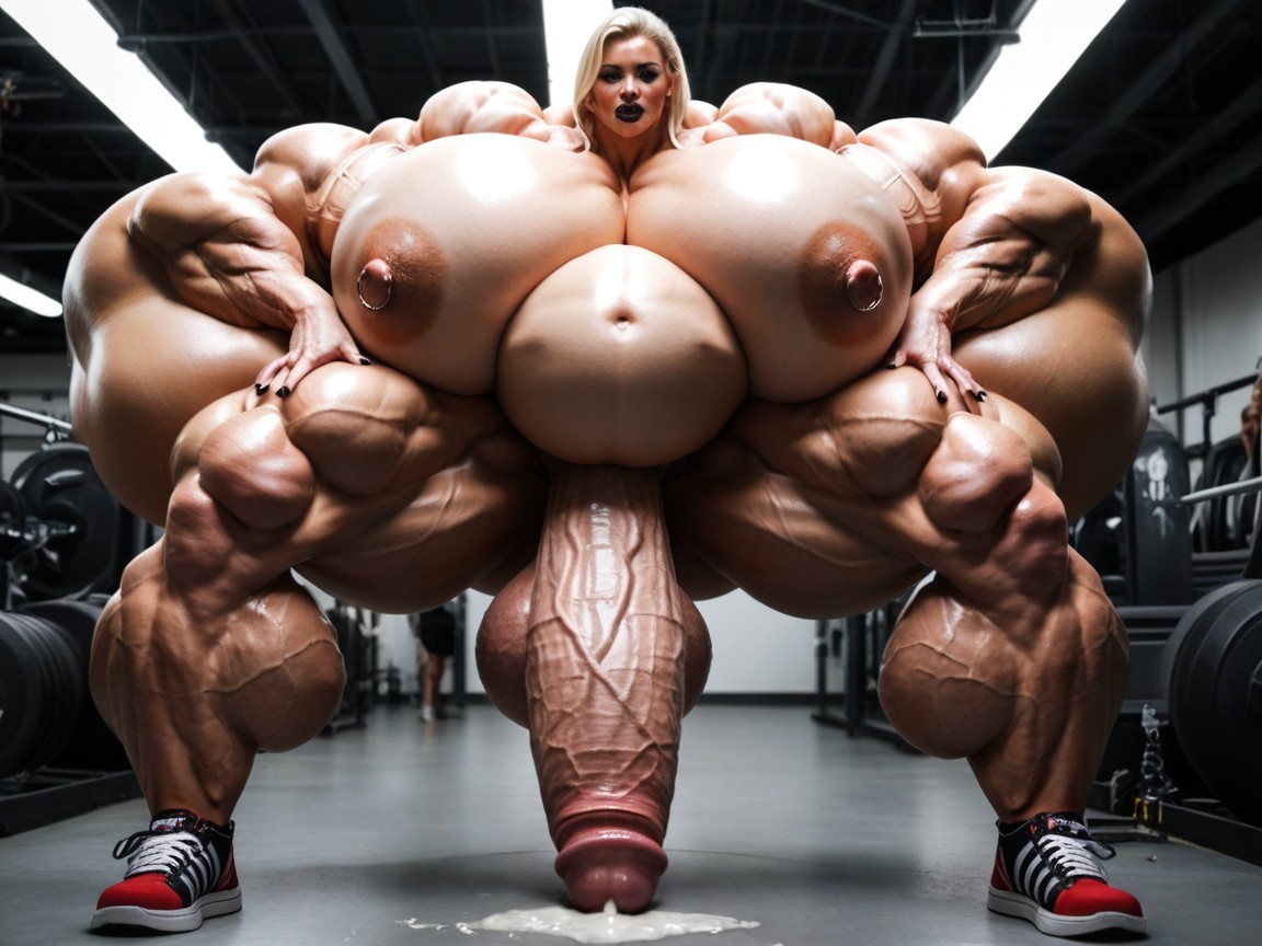 Colossal Breast, Bimbo, Pony Cock Shemale AI Porn