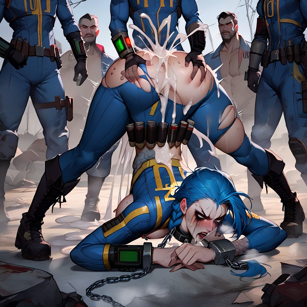 Harem, Handcuff, Tatoo Hentai AI Porn