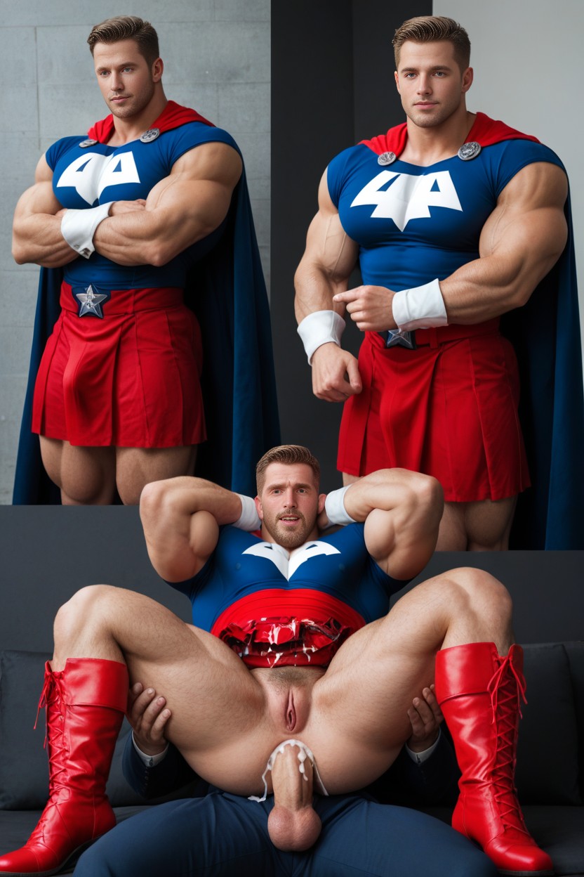 Cosplay, As A Man, Cumming Getting Fucked AI Gay Porn
