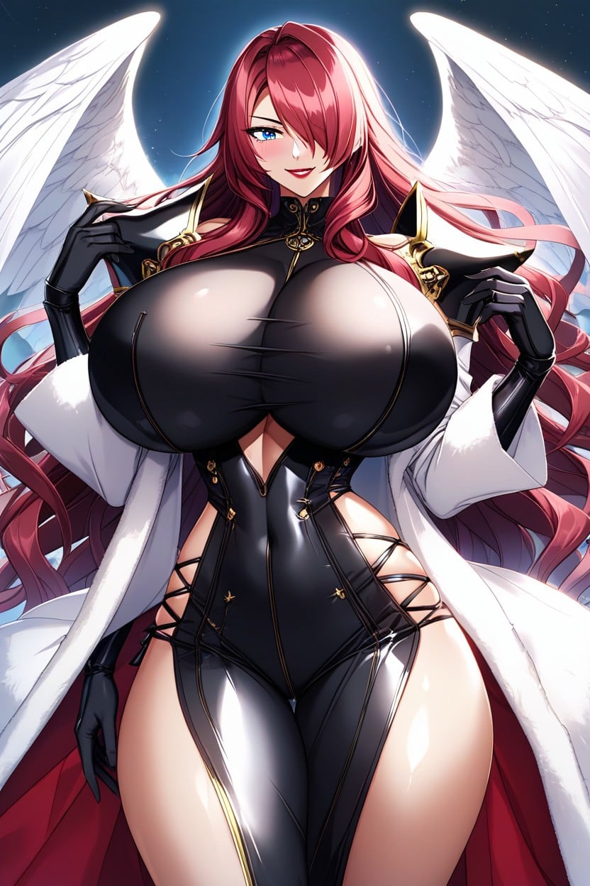 Blue Eyes, Curvy, Smile Hentai AI Porn