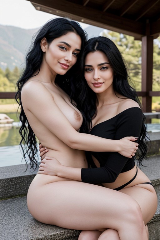Large Breast, Cuddling, Large Ass AI Porn