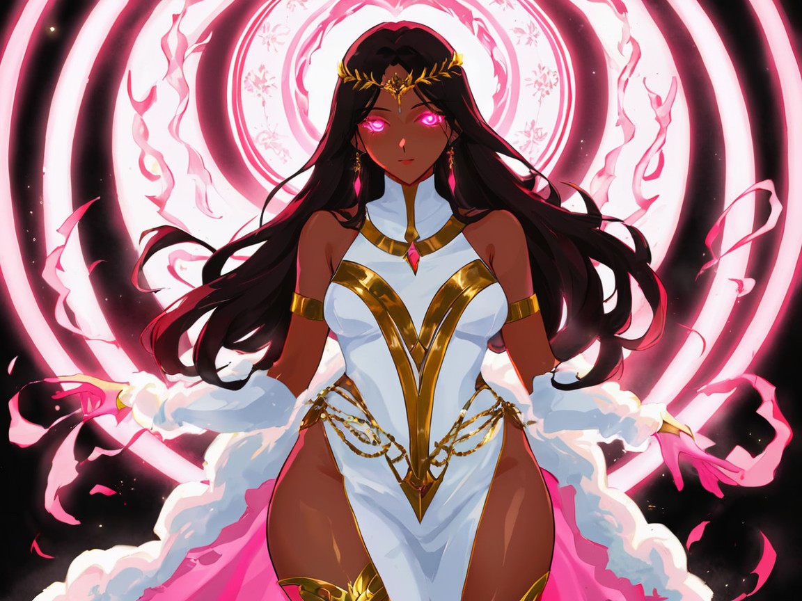 Nsfw, One Woman, Straight Black Hair Hentai AI Porn