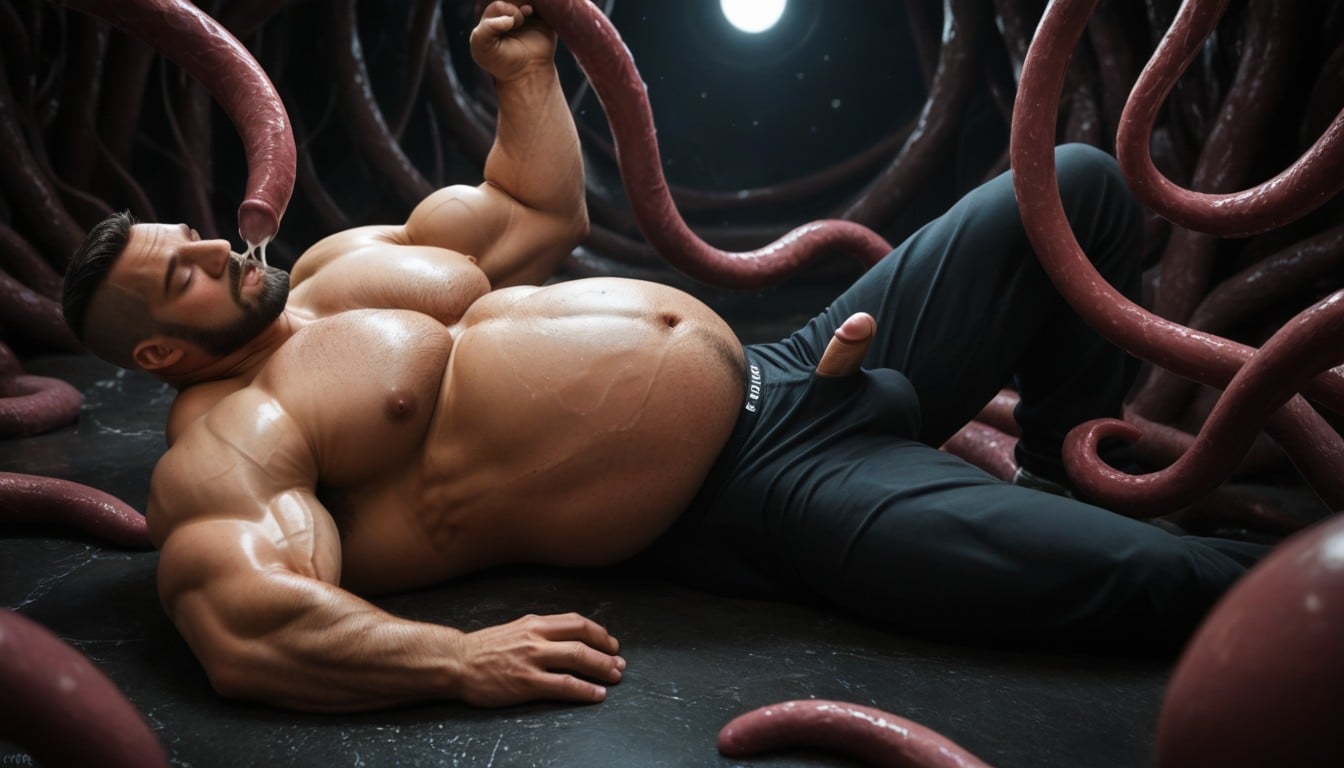 Tentacles, Gay, Low Fat AI Gay Porn
