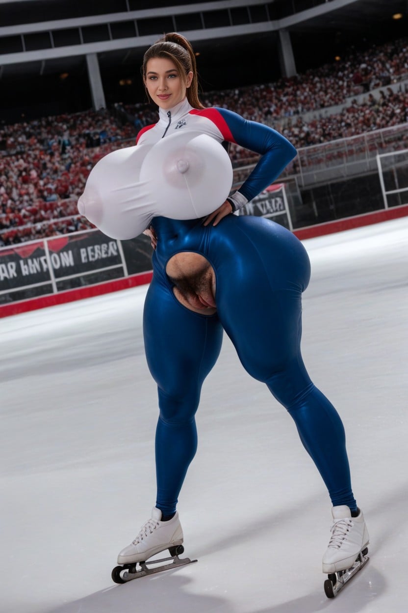 Puffy Nipple, No Lips Vagina, Olympic Skating Stadium AI Porn