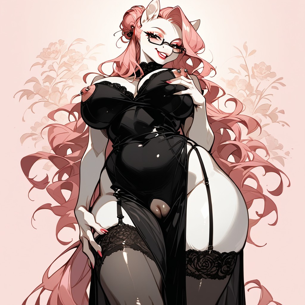 Fit, Thong, Anthropomorphic Pony Furry IA
