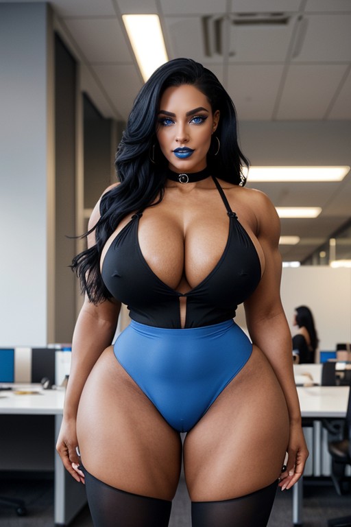 Office, Massive Ass, Full Body AI Porn