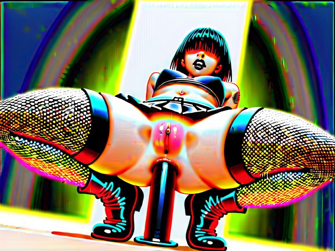 Ass Bigger Than Torso, Small Breasts, Orgasm BBW AI Porn