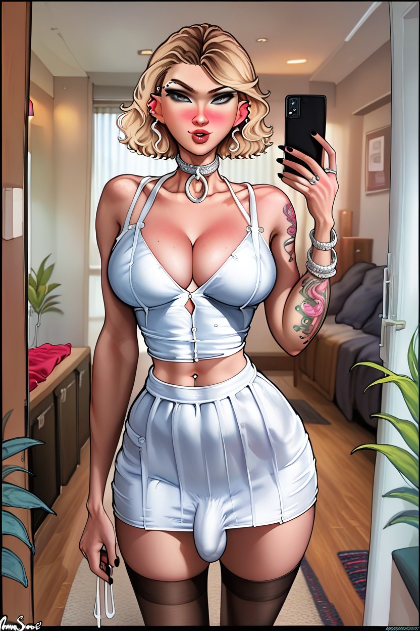 Waist, Beautiful, Restaurant Booth 人妖AI黃片
