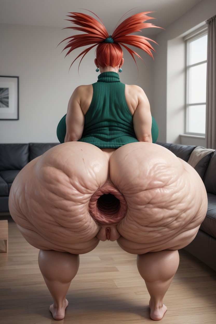 Sunken Anus, Extremely Large Ass, Virgin Sleeveless Sweater AI Porn