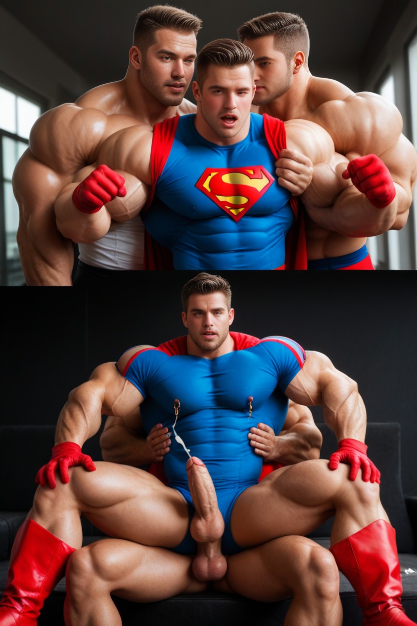 Huge, Multiple Views, Very Micro Penis AI Gay Porn
