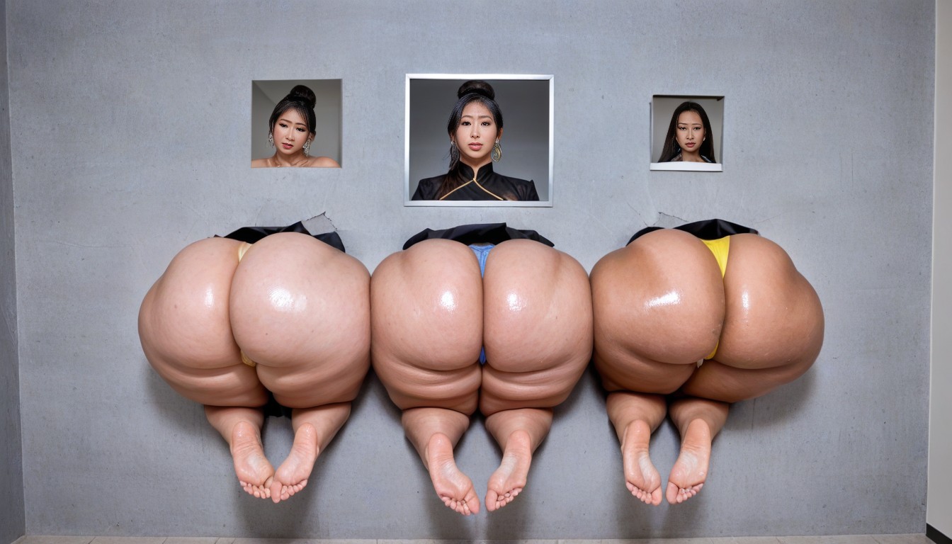 Mega Booty, Cellulite Ass Cheeks, Extreme Bbl AI Porn