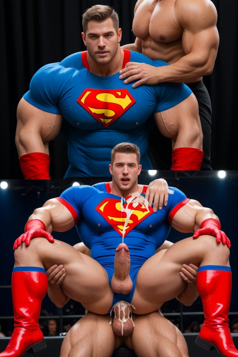 Massive Muscles, 25+, Ahegao AI Gay Porn