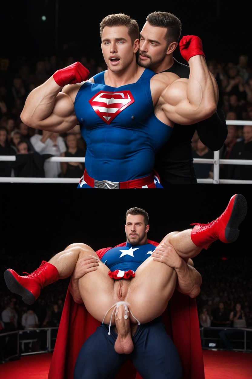 Before And After, On Stage, As A Man AI Gay Porn