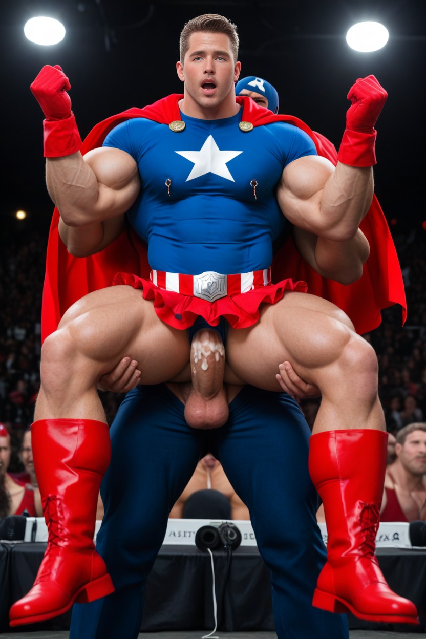 Only Men, Getting Fucked Hard, Very Micro Penis AI Gay Porn