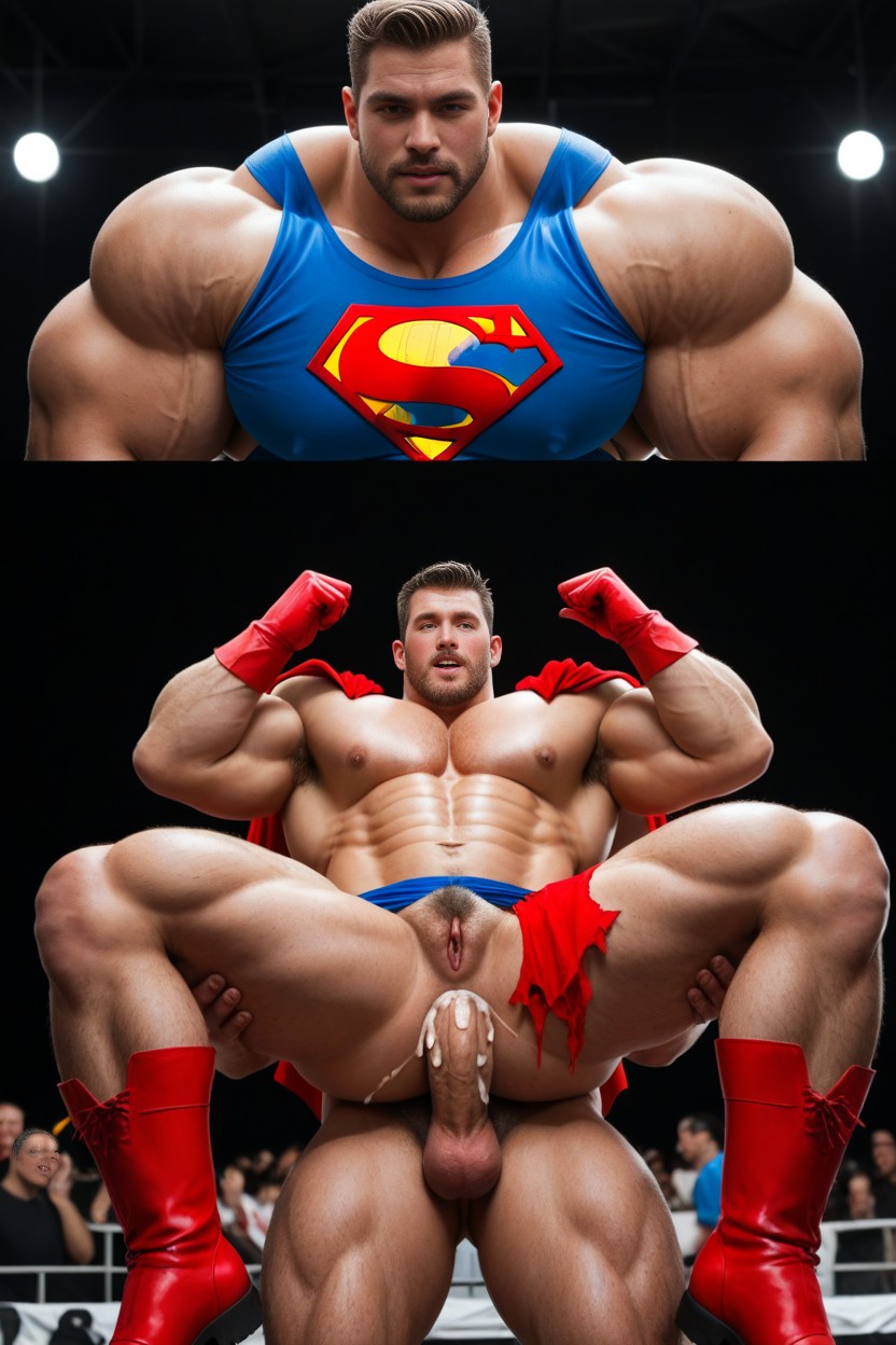 Multiple Views, Public Exposure, Full-face Blush AI Gay Porn