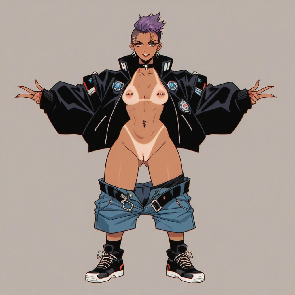 Bikini Tanlines, Thick, Long Legs Hentai AI Porn