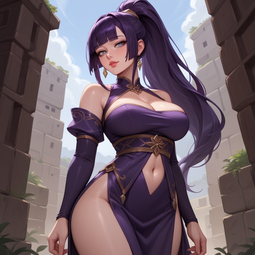 Extremely Beautiful Face, Loincloth, Wide Angle Hentai AI Porn