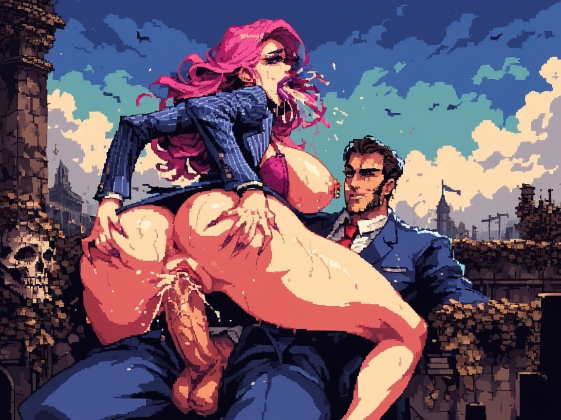 Gang Bang, Wet Mouth, Impossible Fit AI Porn